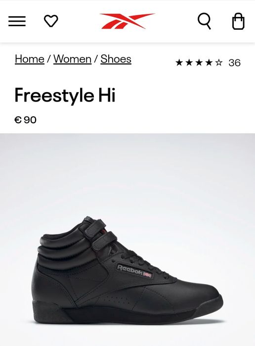 Sapatilhas Reebok originais