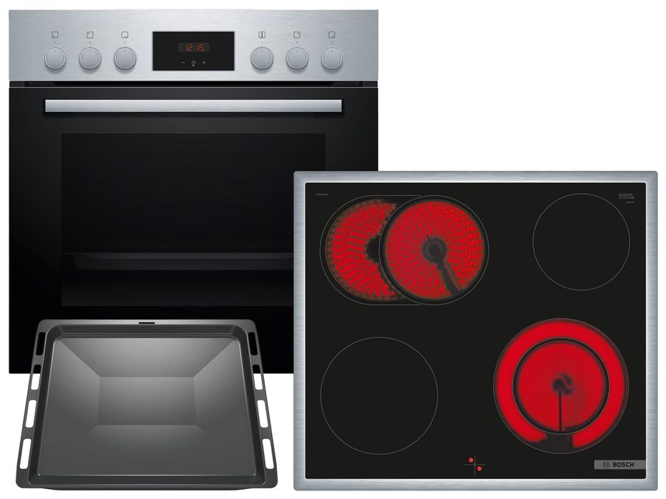 Nowy piekarnik+ płyta set Boscha hef113bs1
