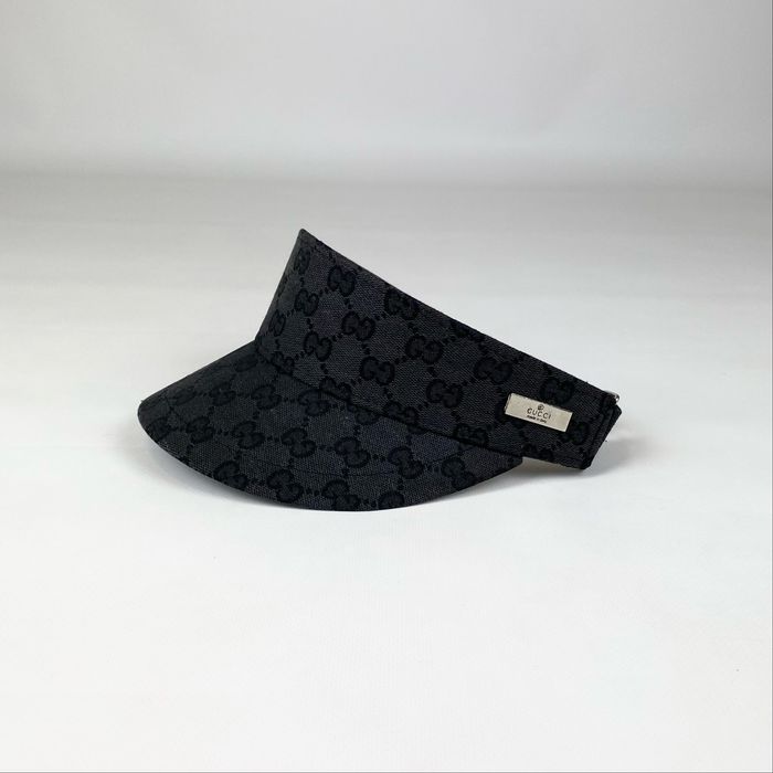 Кепка козирок Gucci GG Vision Cap Monogram чорна