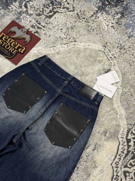 Джинсы Acne Studios loose fit jeans 2023 акне студио baggy широкие