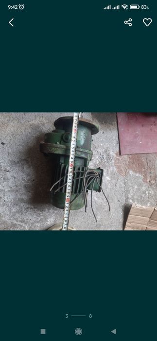 Продам редукторный электродвигатель