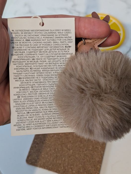 Przywieszka do auta / na klucze - przyjazny renifer  Sinsay