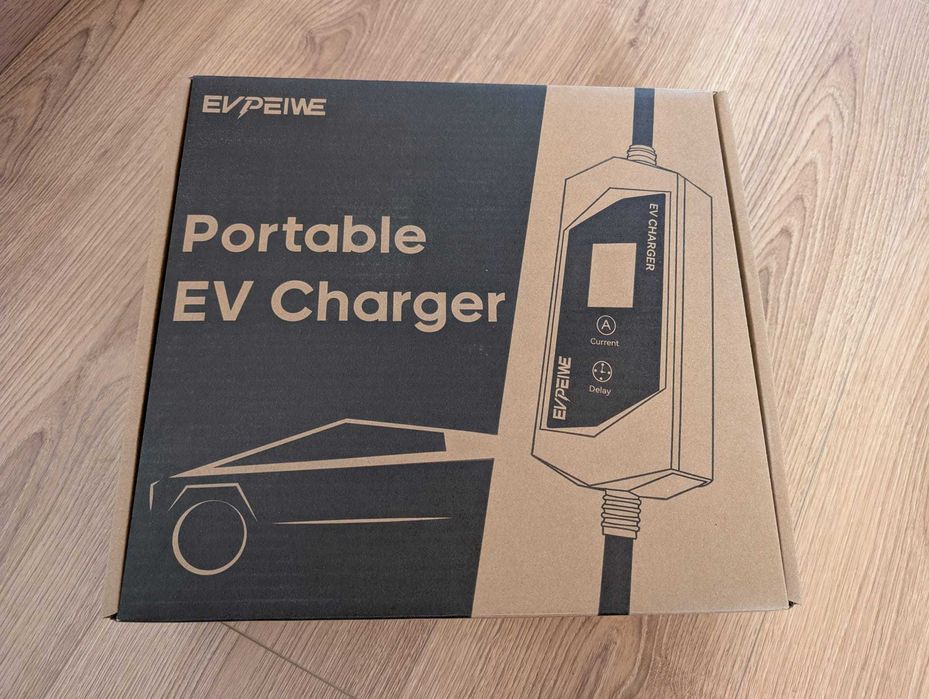 Carregador carro elétrico 6 a 16Amp Tipo2 Shuko (tomada doméstica)Novo