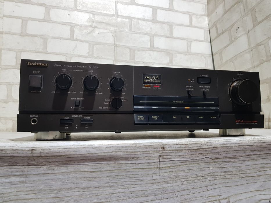 Стерео підсилювач TECHNICS SU V55A, *2x105 Вт, б/у з Німеччини