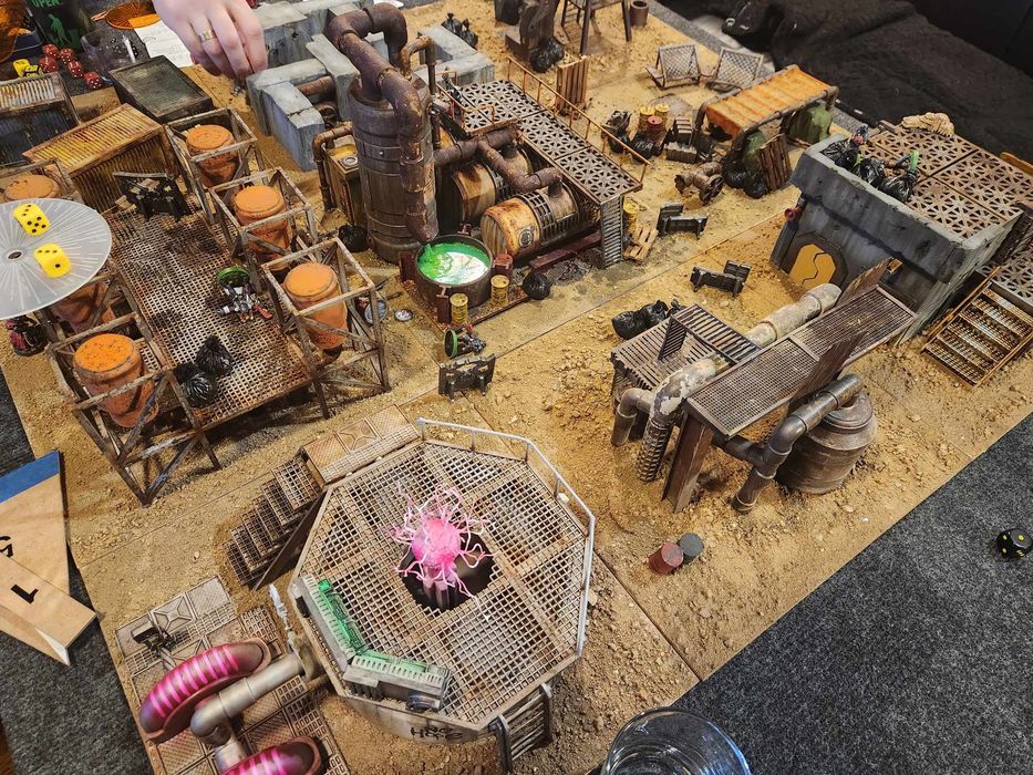 Makiety modularne tereny do gry necromunda warhammer kill team 36x36