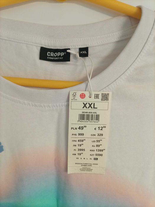 CROPP bawełniana koszulka XXL NOWA