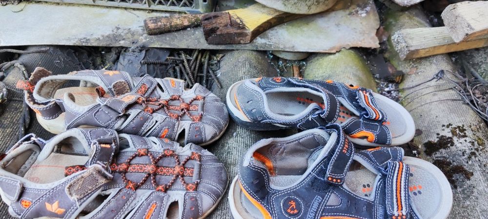 Босоніжки всі разом з фото 34 р 21.5 см