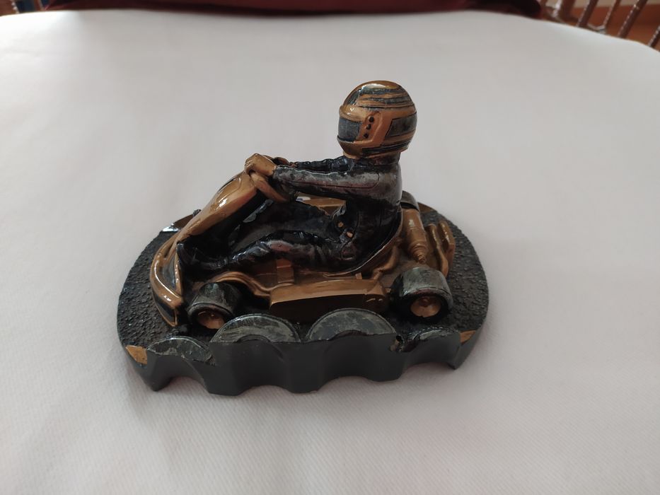 Excellent-condition karting trophy