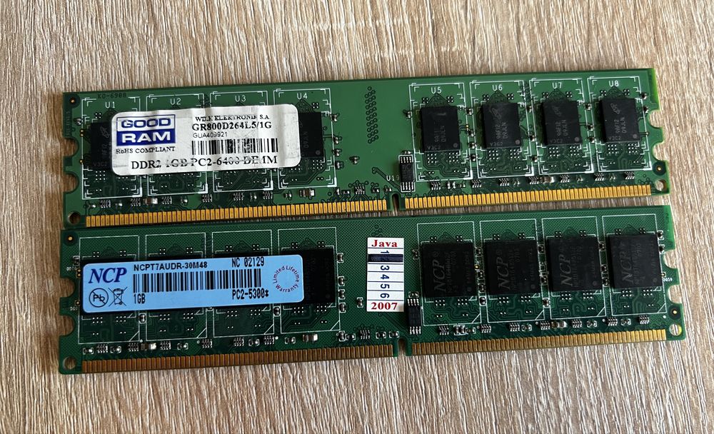 Оперативна пам'ять DDR3 DDR2 DDR1, Dimm So-Dimm