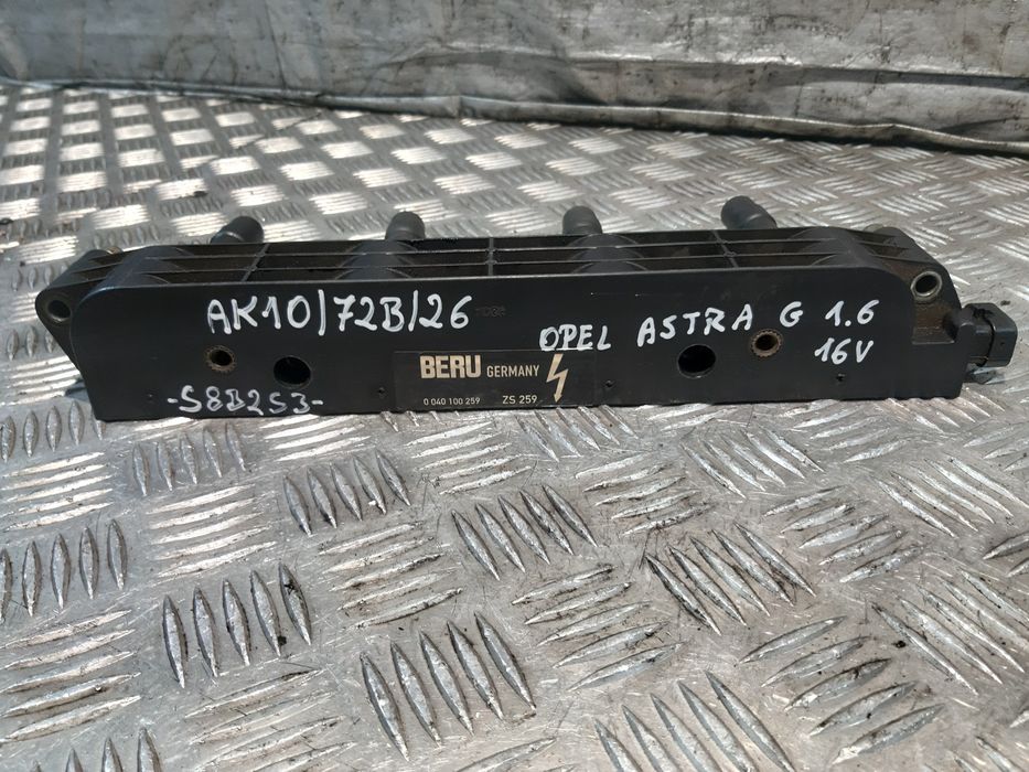 Opel Astra G 1.6B 16V Cewka Zapłonowa Beru 0040100259