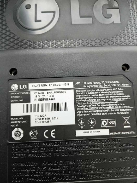 Комплект для ПК Монітор Клавіатура Мишка Камера Колонки