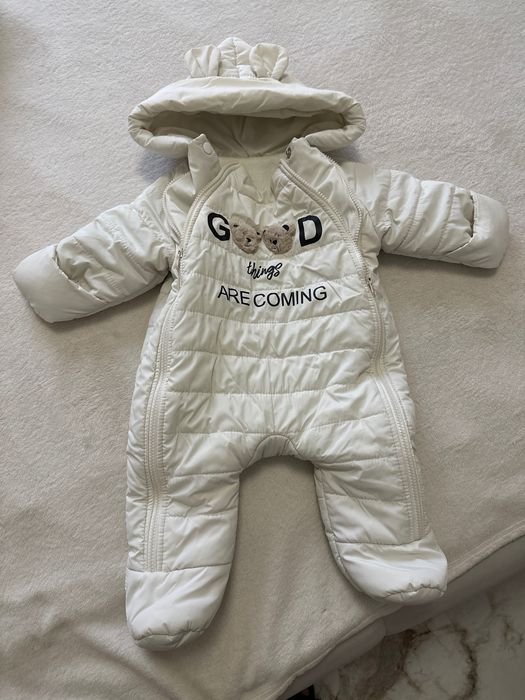 Дитячий комбінезон на флісі 3-6міс