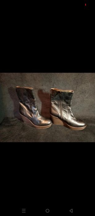 Kozaki damskie za łydkę