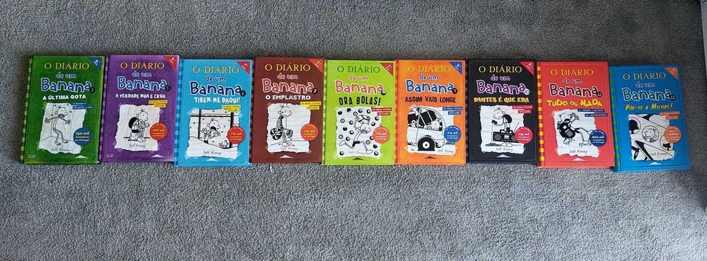 Livros Diário do Banana variados