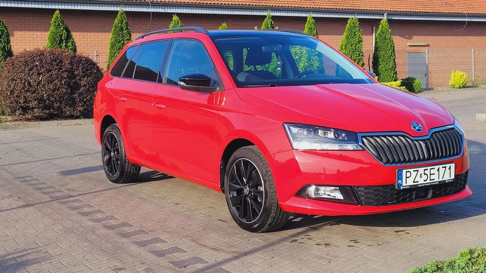 Skoda Fabia 1.0 TSI 2020 23000 km navi podgrzewane fotele klimatronik czujniki etc