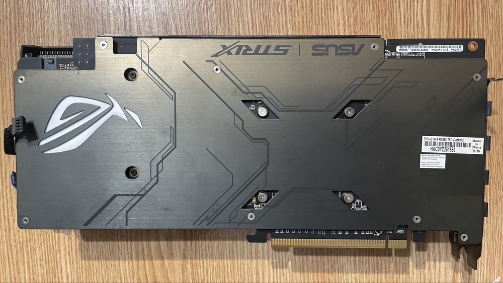Відеокарта ASUS Strix RX580 8gb
