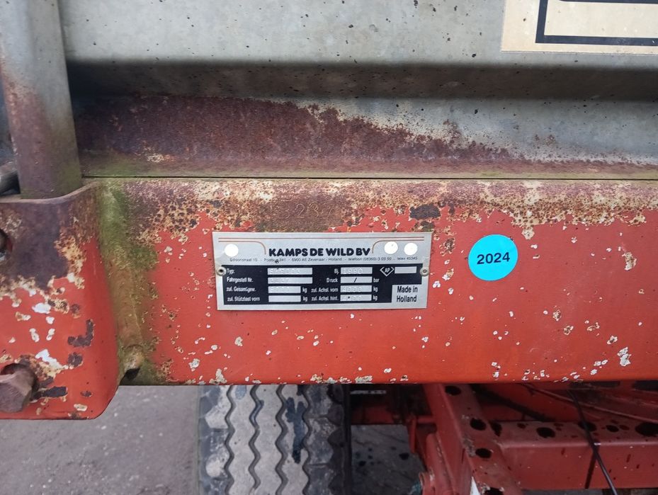 Przyczepa objętościowa krone sw9003 przyczepa do kukurydzy wóz objętoś