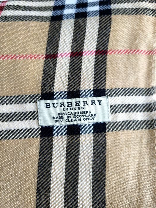 Шарф Burberry , шарф кашеміровий Burberry