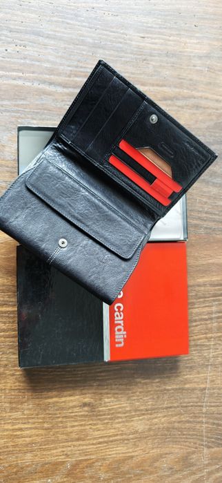 Portfel Pierre Cardin czarna skóra