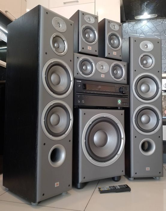 Kino Domowe Onkyo Kolumny JBL Subwoofer Aktywny