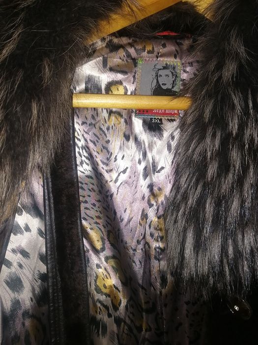 Шуба натуральна мутон