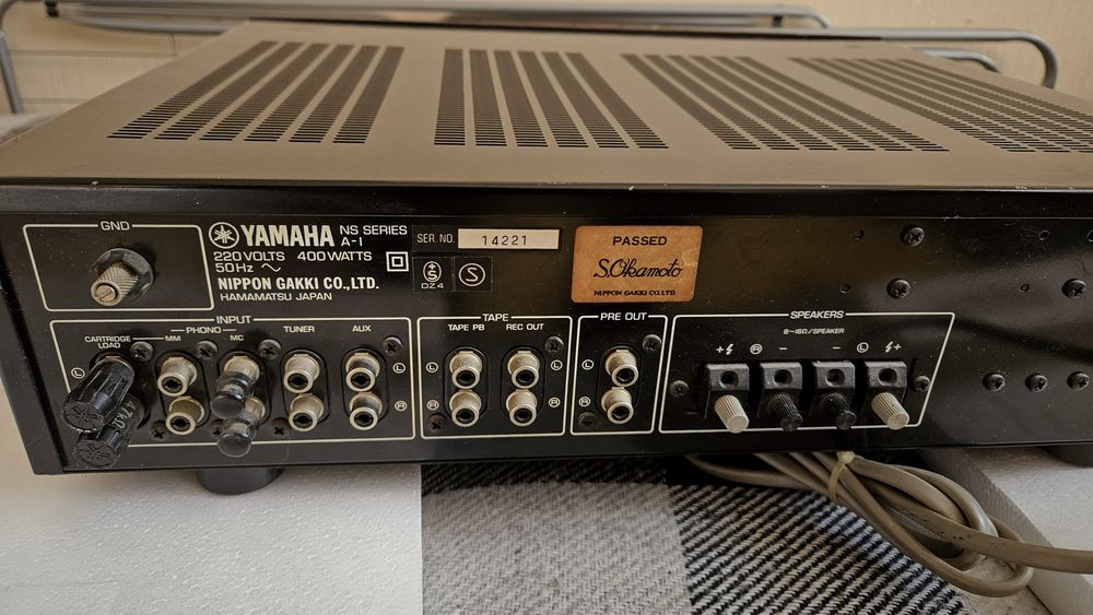 Yamaha A1 інтегральний підсилювач подвійне моно