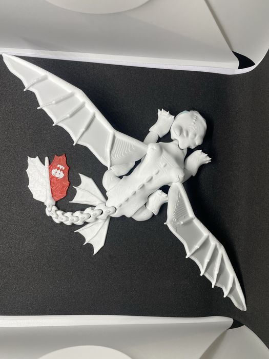 Беззубик іграшка 3d