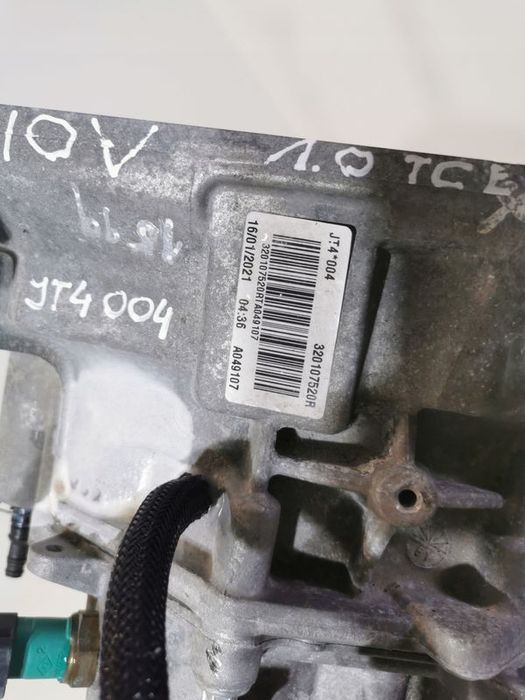 Skrzynia Biegów Renault Clio V 1.0 Tce Jt4004