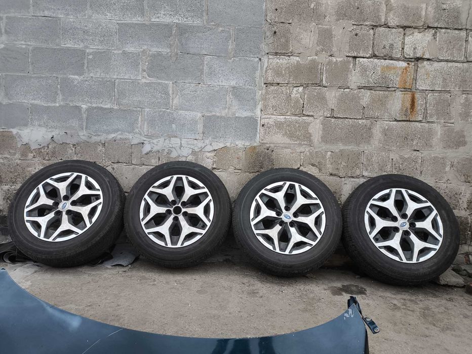 Диск Subaru оригинал R17 2019 Резина Bridgestone Ecopia 225/60 R17 99H
