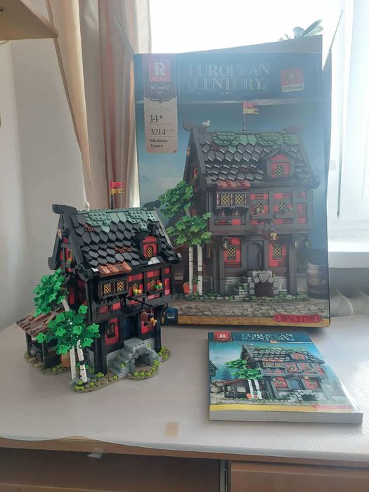 Reobrix Crusader's Inn duplikat LEGO 2953 Elementy