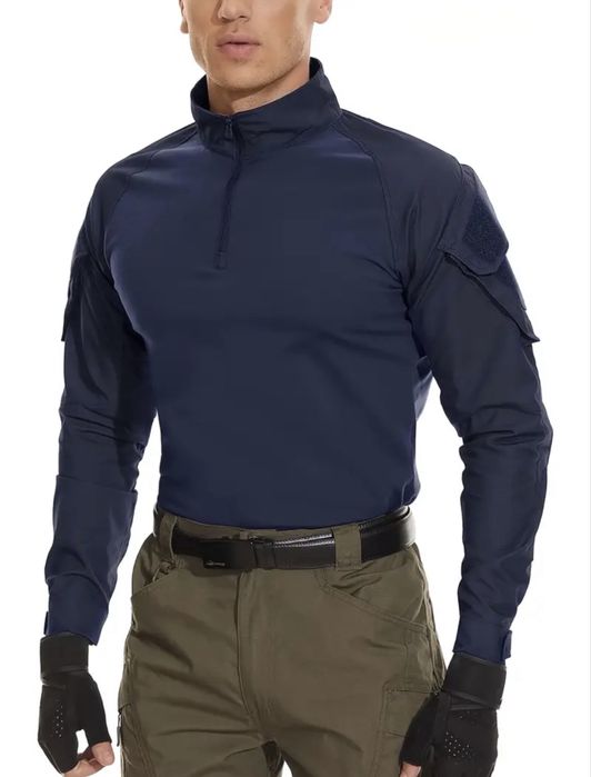 Тактична футболка з довгим рукавом G2 Top з молнією 1/4