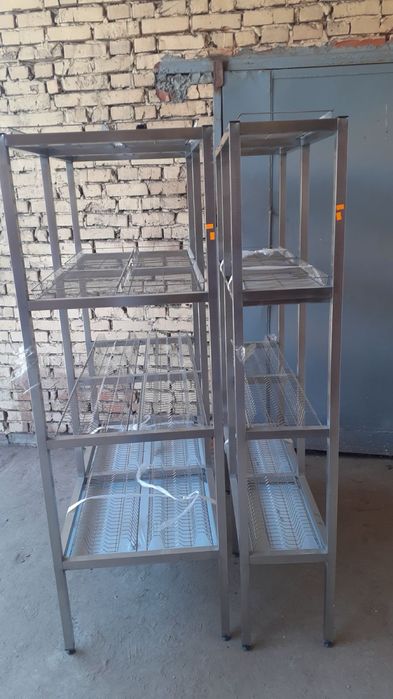 Стелаж сушка нержавійка