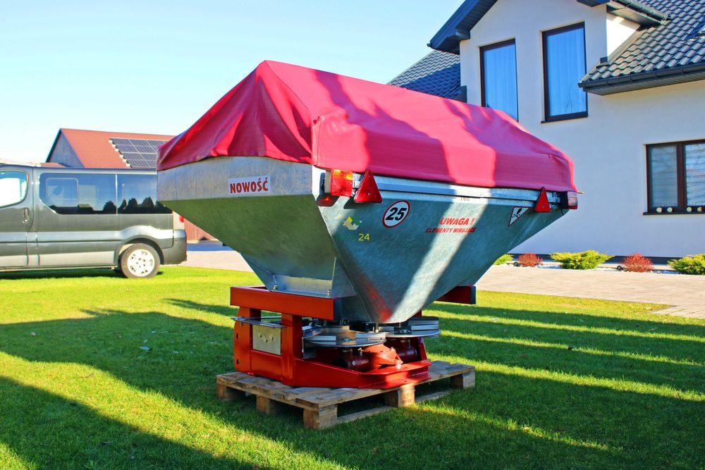 Rozsiewacz nawozu 1000L 800L ABRA Rozsiewacz dwutarczowy nie STRUMYK