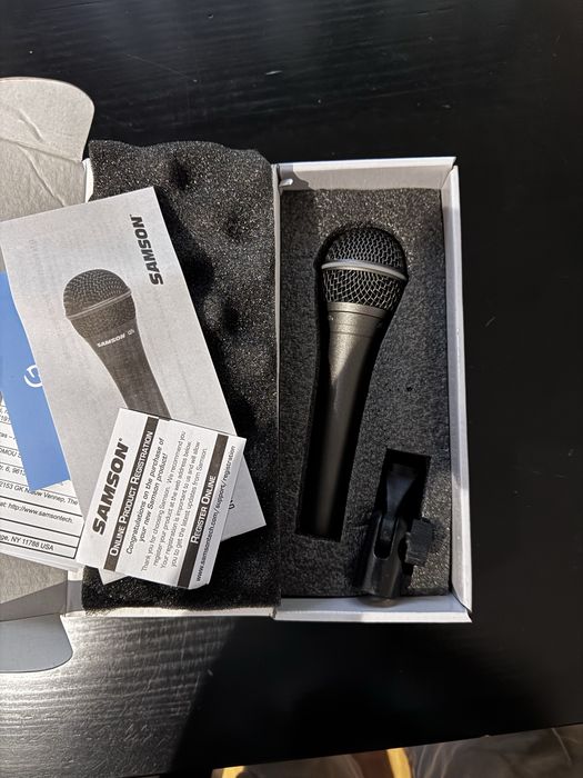 Microfone Dinâmico Profissional Samson Q7x (Novo)