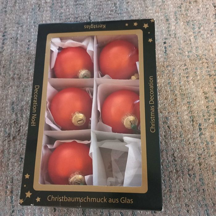 Bombki szklane duże