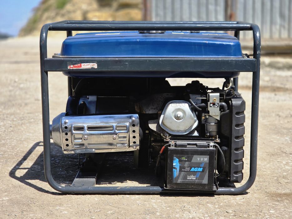 Gerador Monofásico Nutool NPEGG5200, arranque a comando, manual e à chave