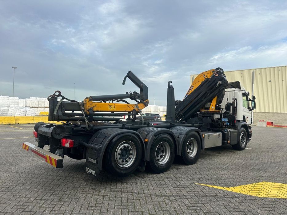 Scania P410 Grue Compa 300 + Jib