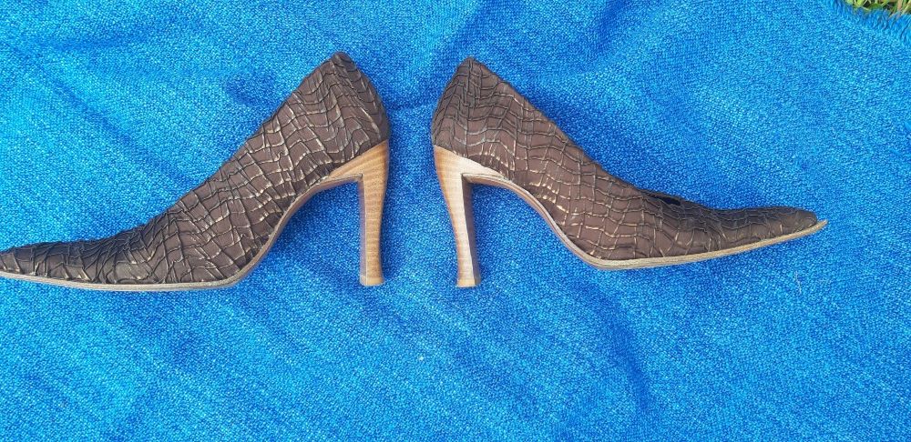 Shadey buty czółenka brązowe 37 wyjątkowe