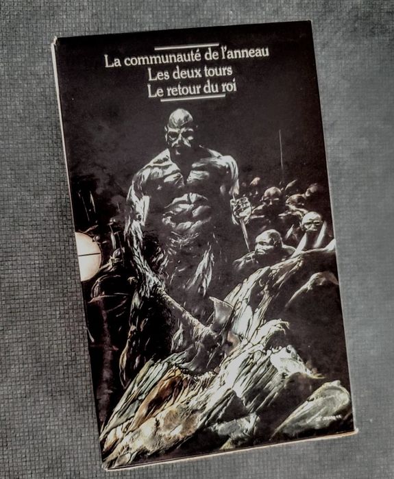 Trilogia "O Senhor dos Anéis" , de JRR Tolkien, versão francesa