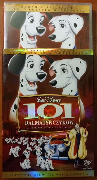 DVD 101 dalmatyńczyków, plus dodatki