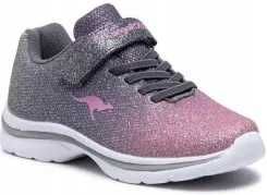 BUTY KANGAROOS nowe   różowe szare   Kangashine Ev II snakersy 38