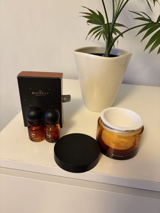 The Alchemy collection Rituals szkło po perfumach