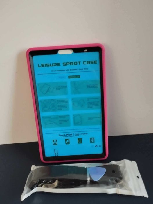 Etui z paskiem i podpórką Galaxy Tab A7 Lite T220 Case Obudowa