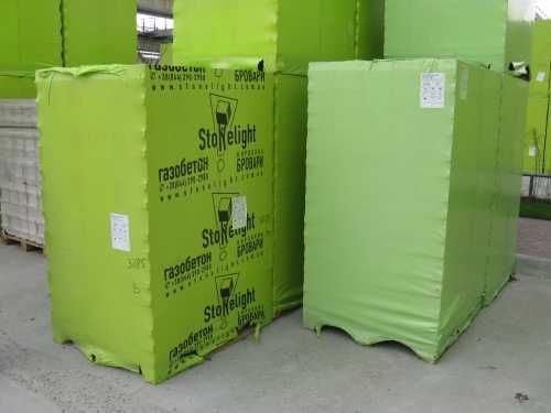 Газобетон заводу Стоунлайт, газоблок, піноблок, пінобетон