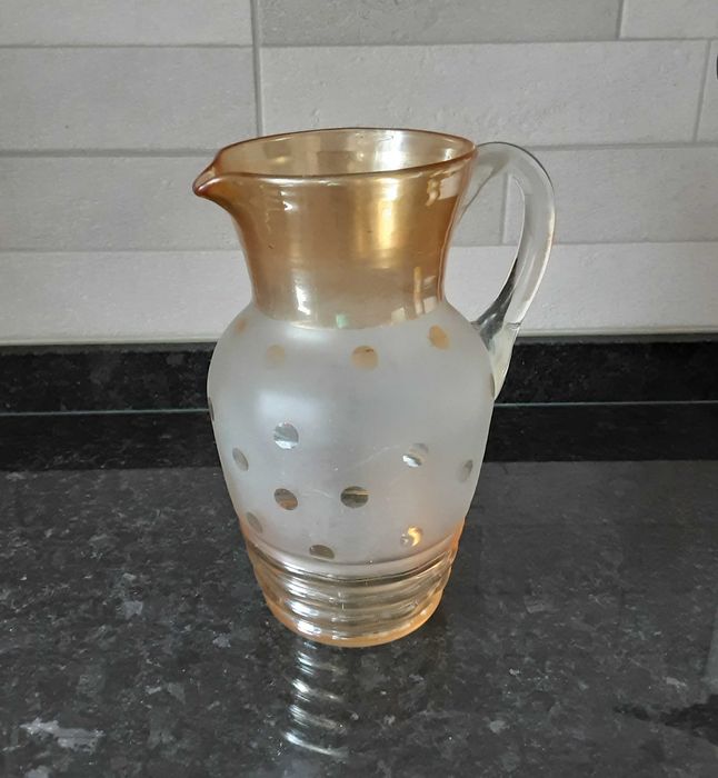 Jarro "Casca de Cebola" Antigo/Vintage