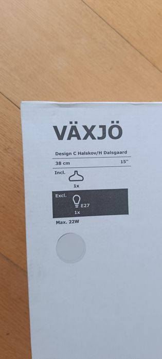 Candeeiro IKEA 

Candeeiro suspenso, bege, 38 cm