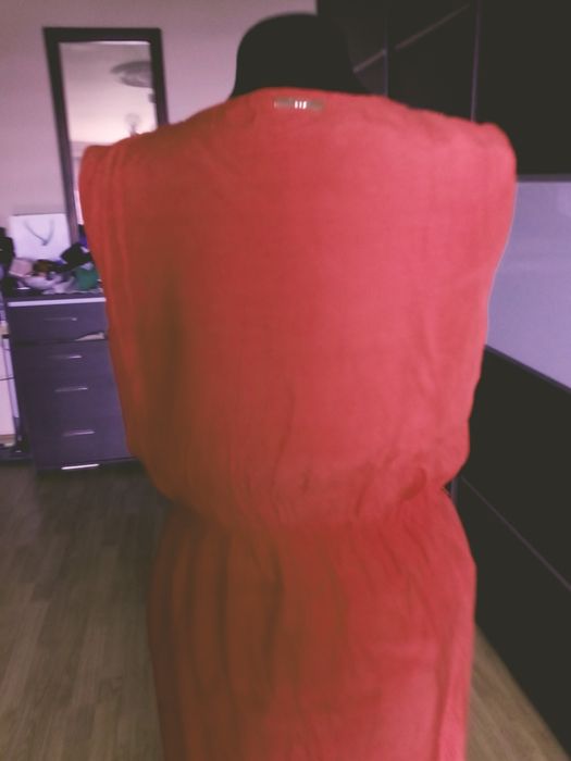 Sukienka 38 Monnari prosta pomarancz