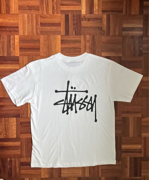 Stüssy White T-Shirt – Original – Size M