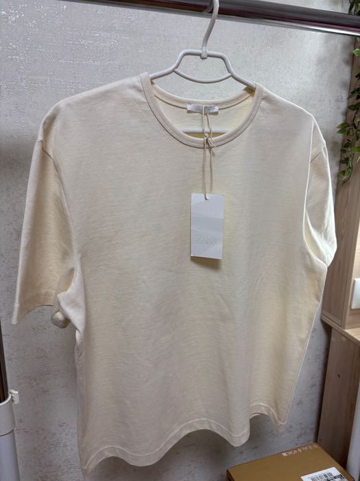 Футболка Zara зі щільної бавовни, розмір М чоловіча