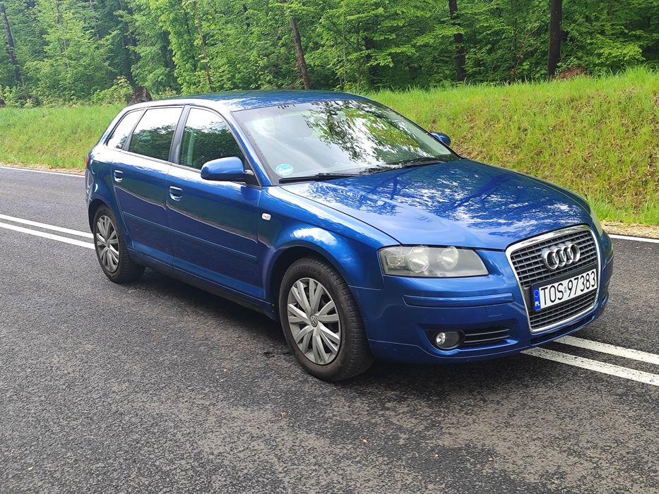 Audi A3 8P • 1.6 Benzyna • 215 tys km • Podgrzewane Fotele • 4el szyby